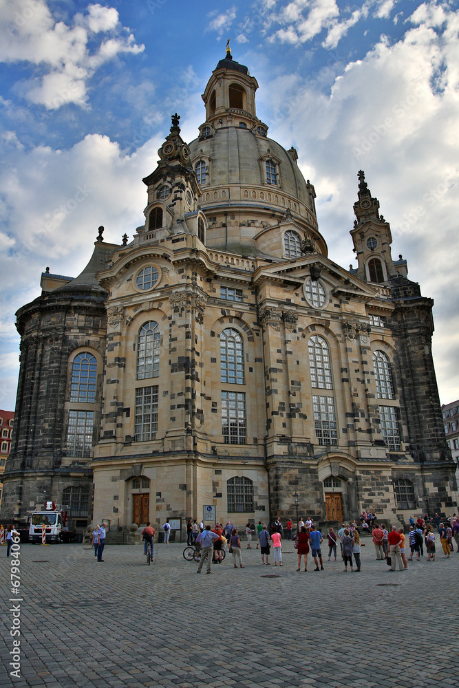 Obraz premium Frauenkirche Dresden