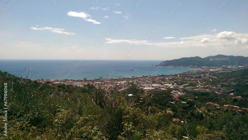Typical view from Liguria