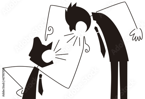 激しい口論