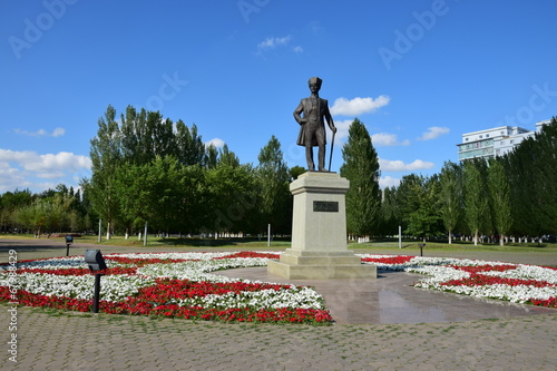 Monument to ATATÜRK in Astana, Kazakhstan photo