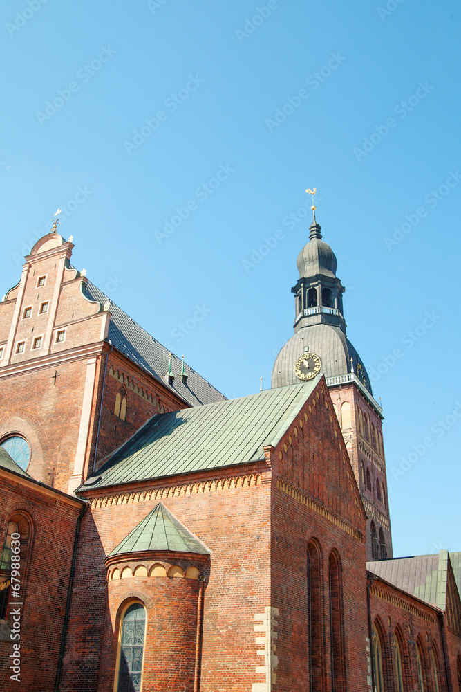 Riga cathedral, Latvia.