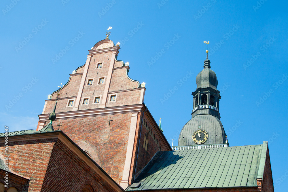 Riga cathedral, Latvia.