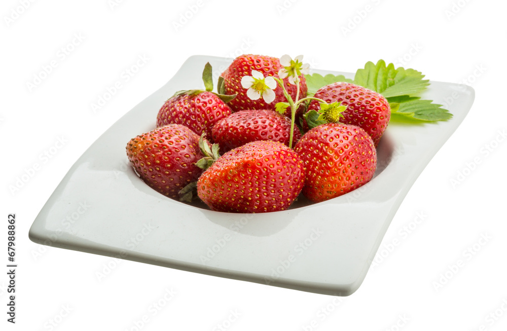 Ripe strawberry Ripe strawberry