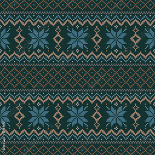 Abstract Christmas pattern, background, vector