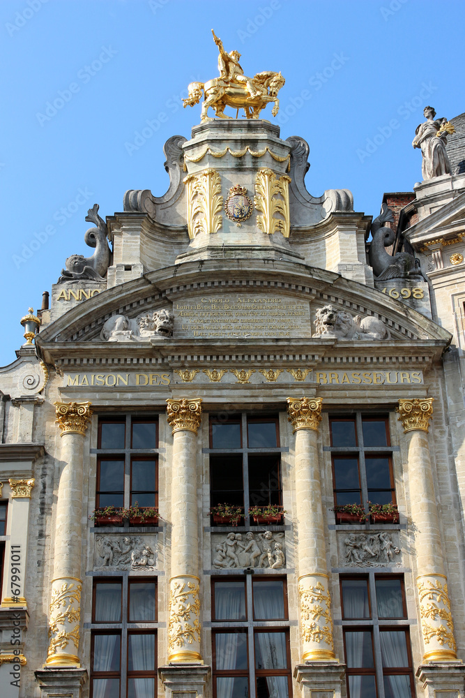 Grand-Place de Bruxelles. Maison des brasseurs