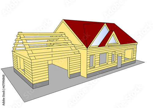 new build house