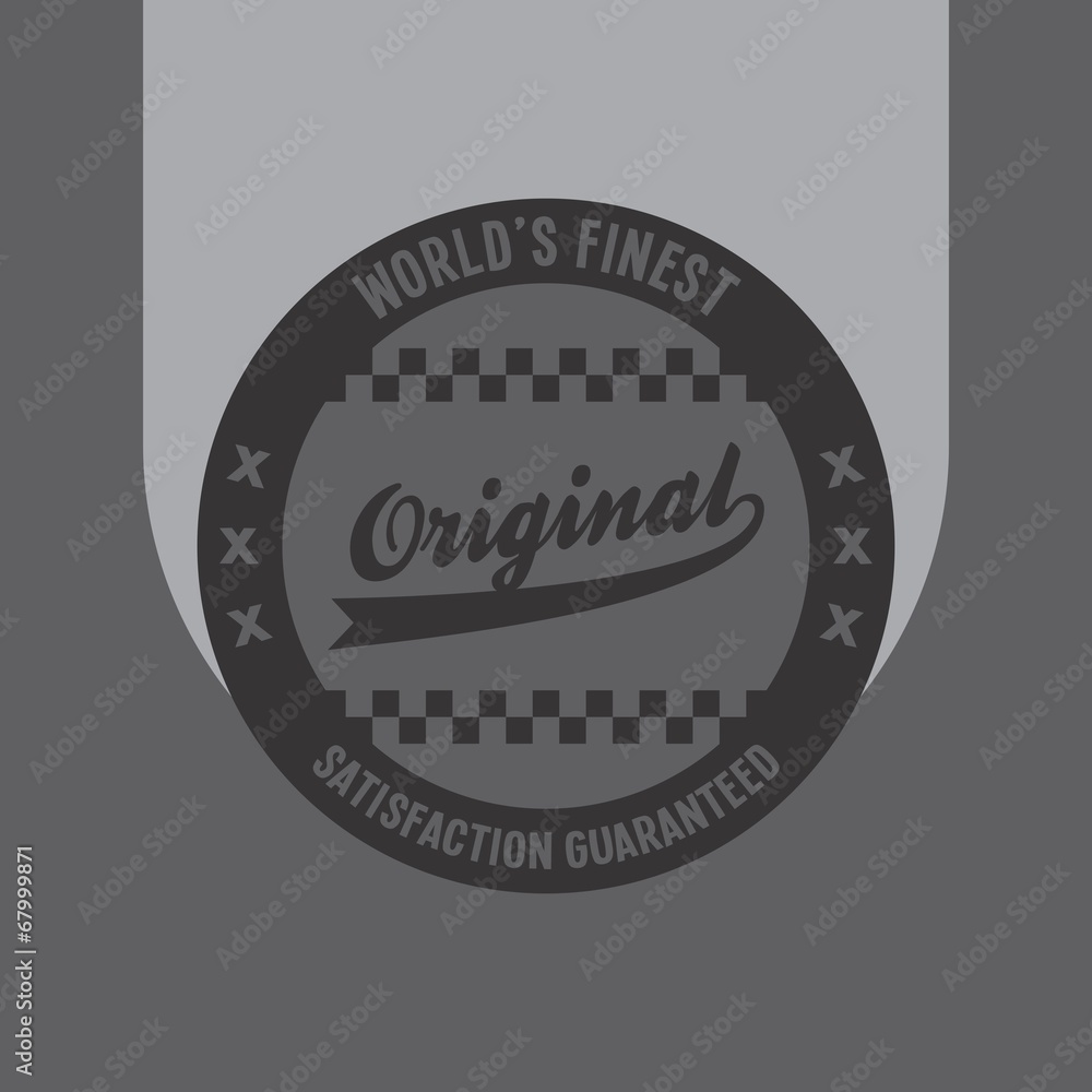 Fototapeta premium label sticker