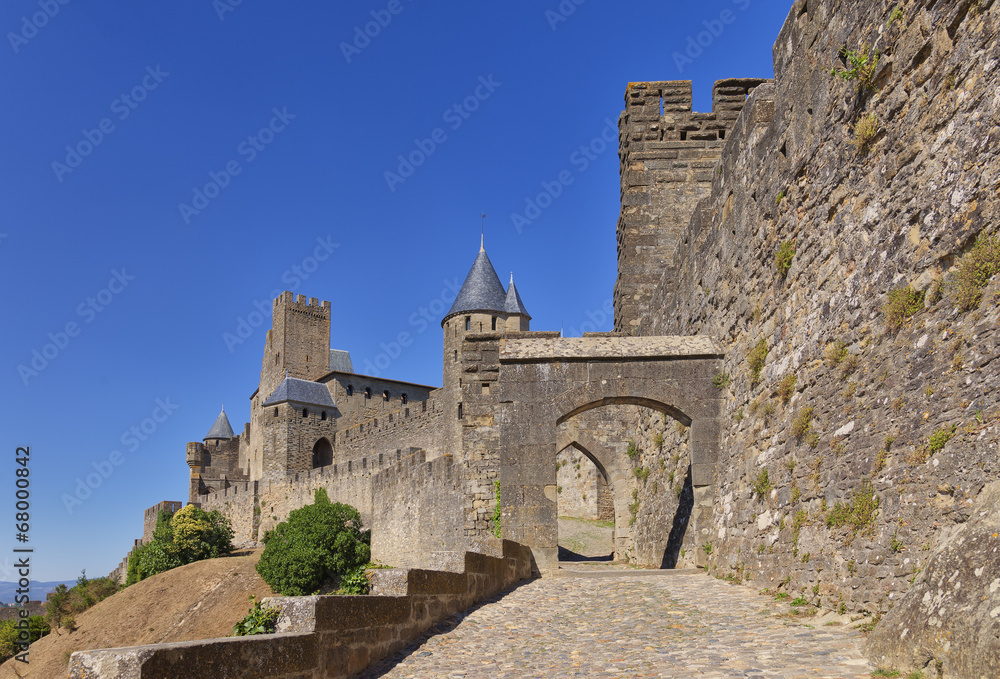 La Porte de Aude  in Carcassonne - France