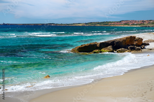 Beautiful landscape of the coast of Sardinia