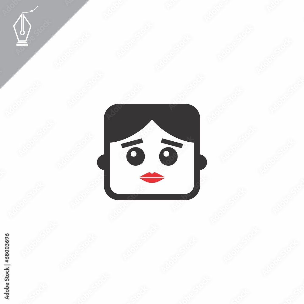 Fototapeta premium avatar portrait