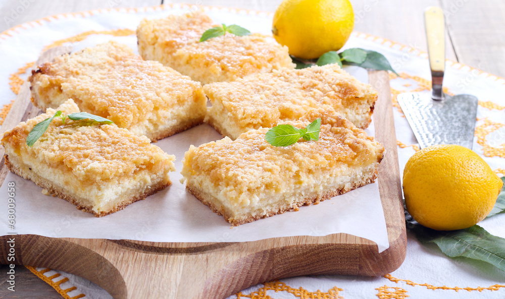 Lemon cheesecake bars Lemon cheesecake bars