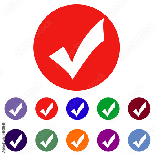 Vector Check Button