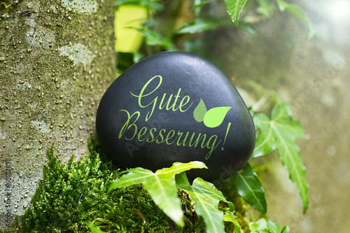 Obraz w ramie Gute Besserung!