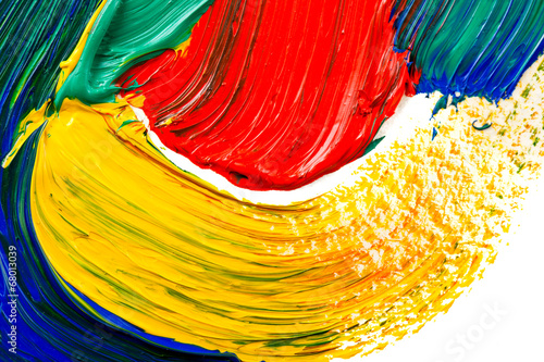 Abstract acrylic painted background