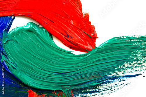 Abstract acrylic painted background