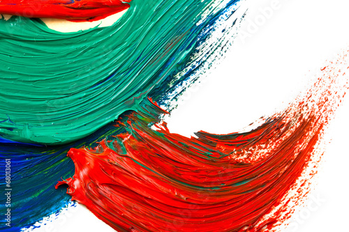 Abstract acrylic painted background