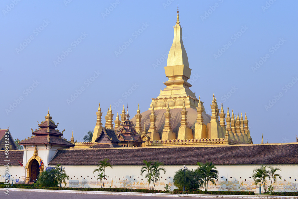 Fototapeta premium Pha That Luang, Vientián, Laos