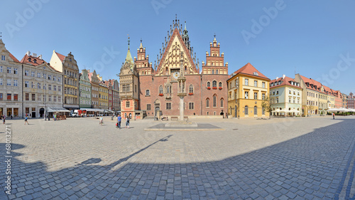 Wroclaw, Poland -Stitched Panorama