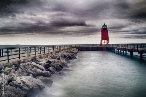 Lighthouse Storm