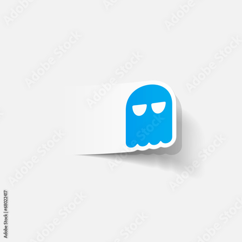 realistic design element: ghost
