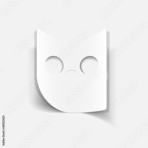 realistic design element: owl