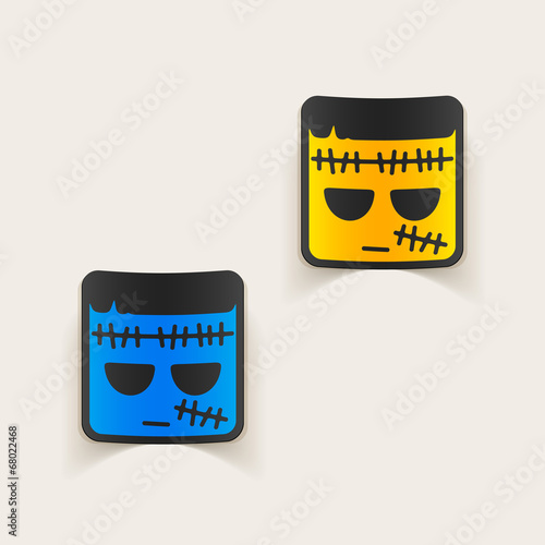 realistic design element: zombie