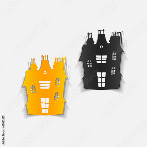 realistic design element: house