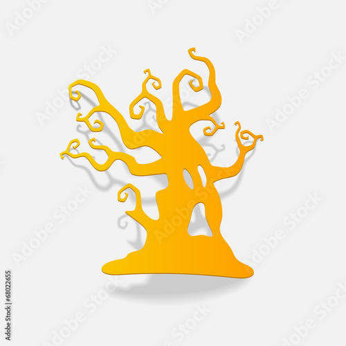 realistic design element: tree