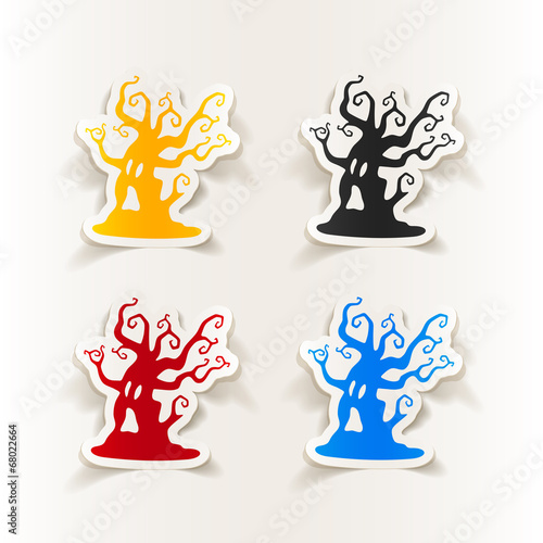 realistic design element: tree