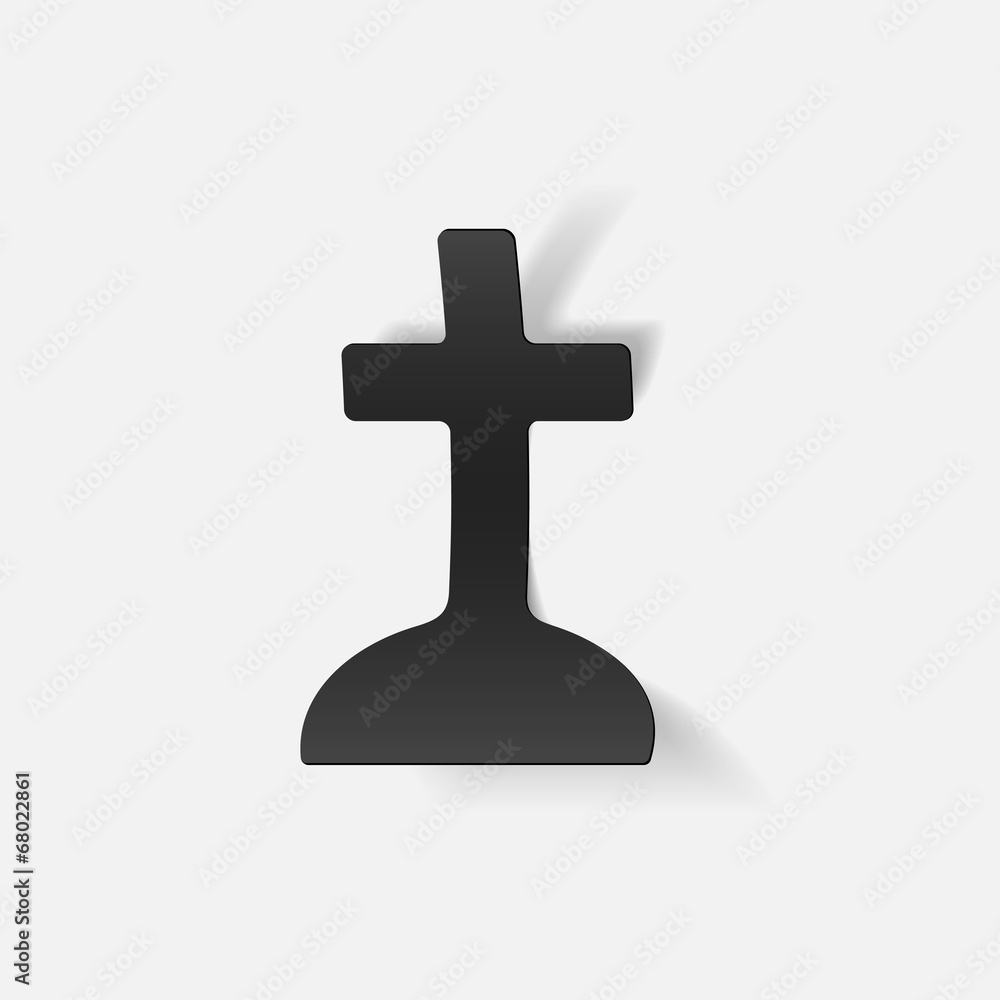 realistic design element: tombstone realistic design element: tombstone