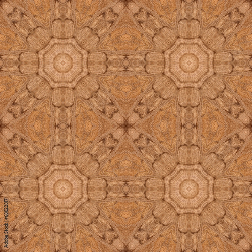 Seamless pattern  mosaic of  fabric