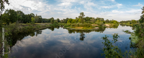 Panorama of the river
