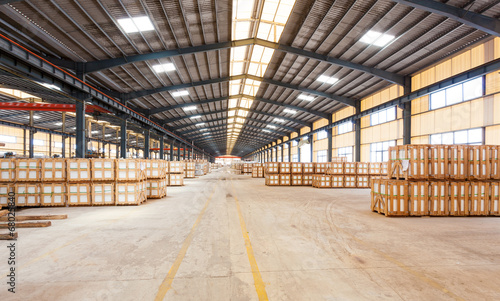 interior of a warehouse