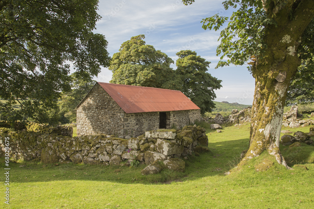 Obraz premium Dartmoor Barn.