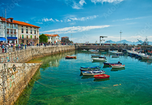 Harbour of Castro Urdiales  Spain