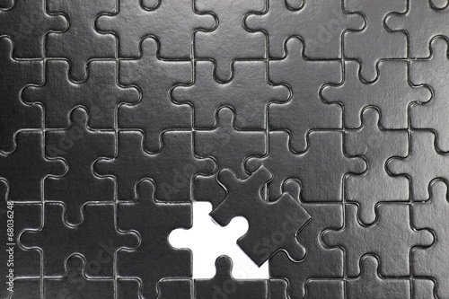 Bilde på lerret letztes Puzzleteil