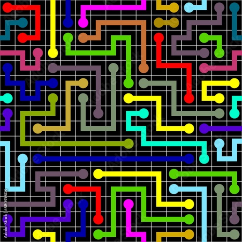 TRAMA CIRCUITO ELETTRICO O DATI