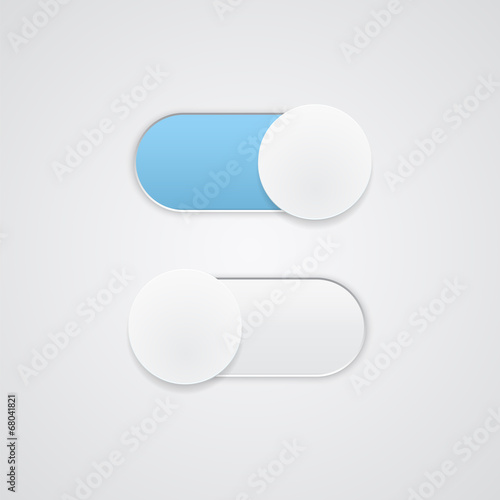 Free Download Toggle Switch, On and Off position - GFXLoad