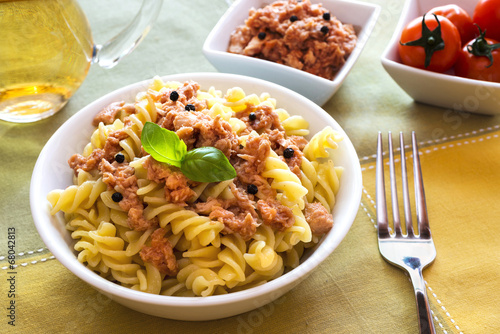 Fotografie tuna pasta