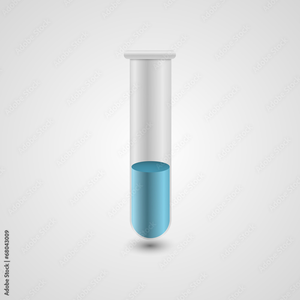 Test tube icon. Vector illustration. Test tube icon. Vector illustration.
