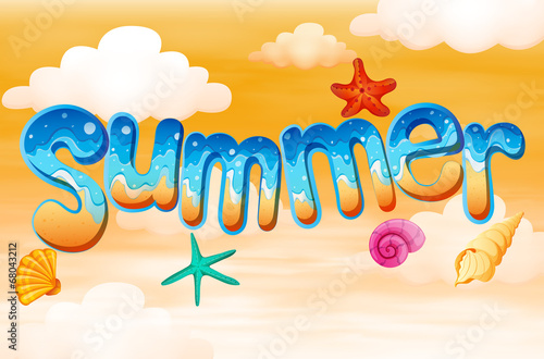 Summer artwork