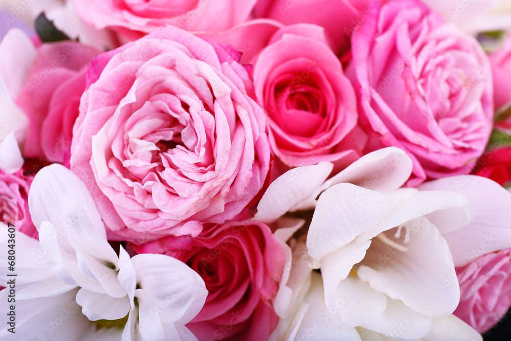 Beautiful wedding bouquet, close up Beautiful wedding bouquet, close up