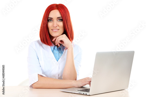 Young beautiful business wo...