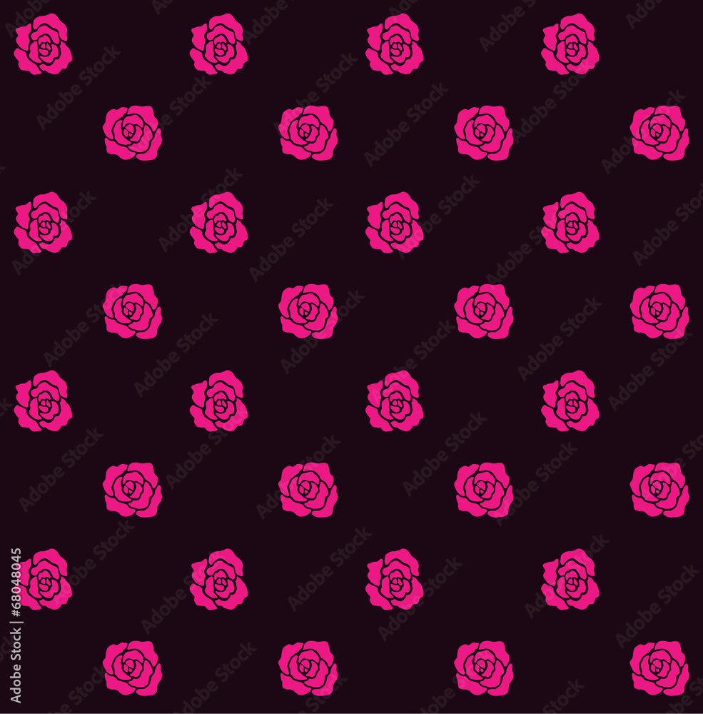 Rose pattern Seamless