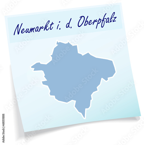 Neumarkt als Notizzettel