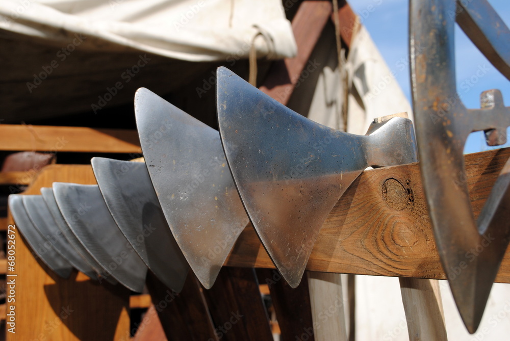 Axt Klingenformen StockFoto Adobe Stock