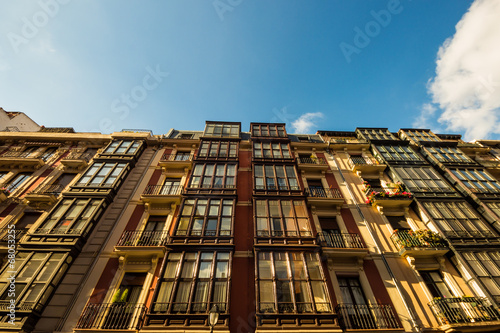 old buildings in Bilbao