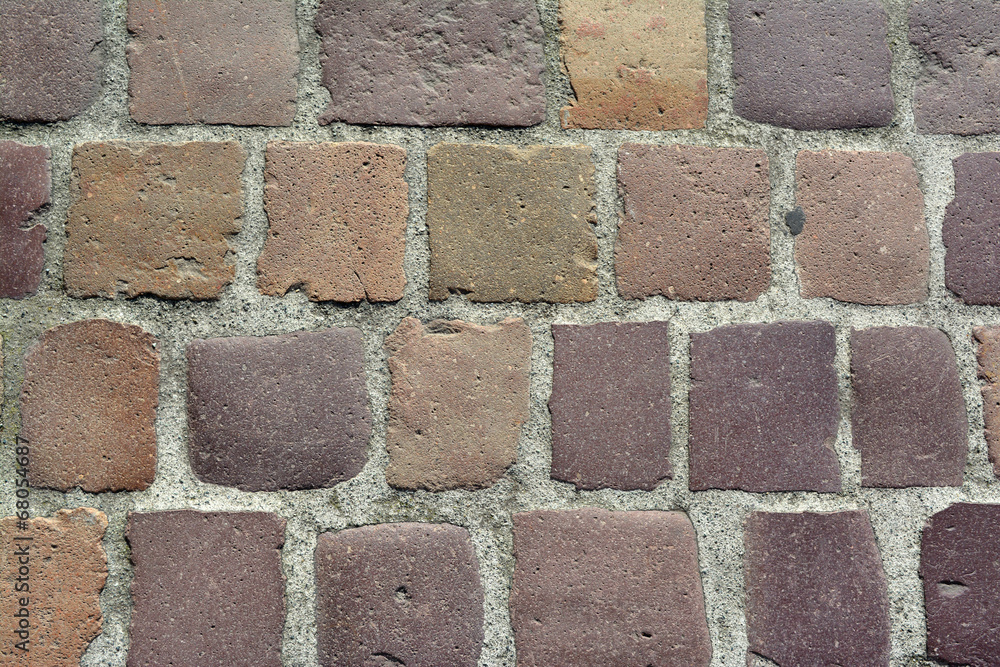 Obraz premium Road paved with stone