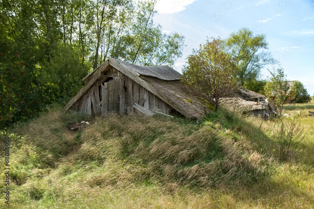 house in the field