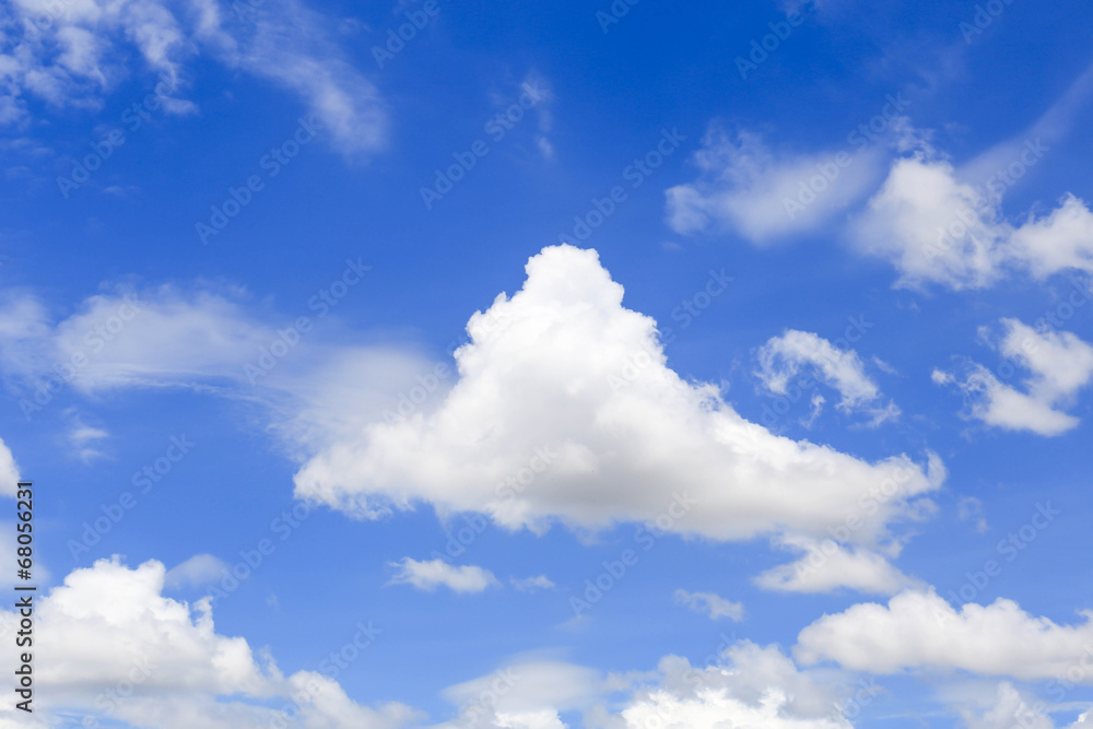 blue sky with cloud closeup blue sky with cloud closeup